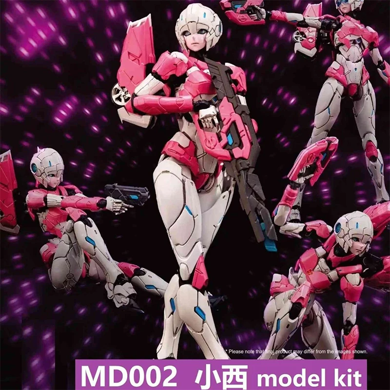 Transformers Anime Figure MD002 Arcee Figure Autobots Cee Figure Pvc Gk Statue Figurine Model Doll Collection Room Desk Toy Gift