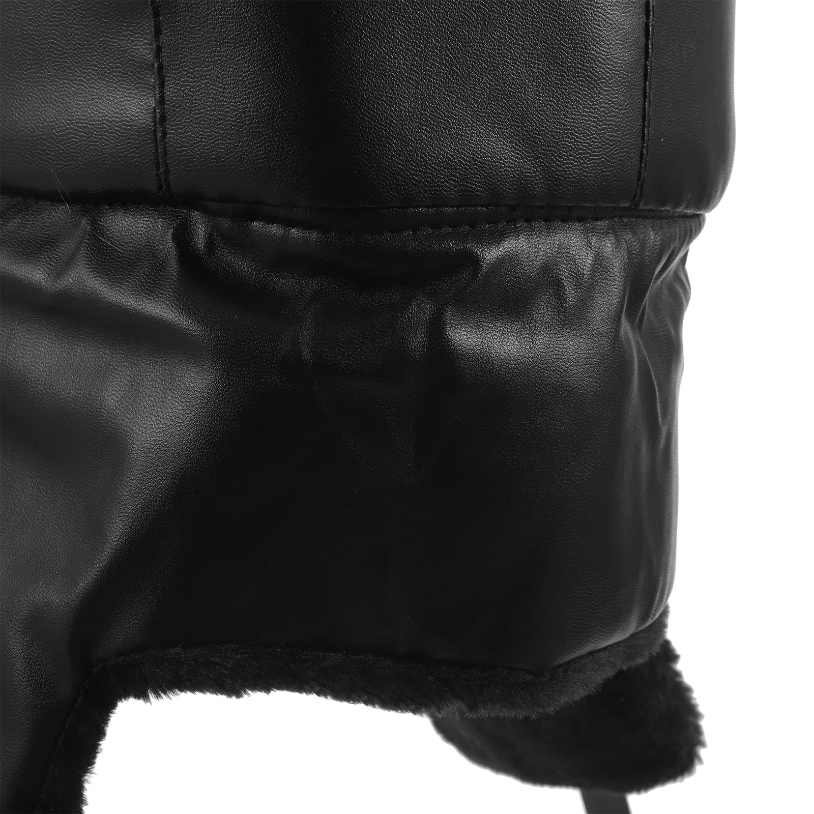 

Warm Thick Black Ear Mens Trapper Hat for Winter Outdoor Work Travel Gift Warm Mens Cap Outdoor for Men