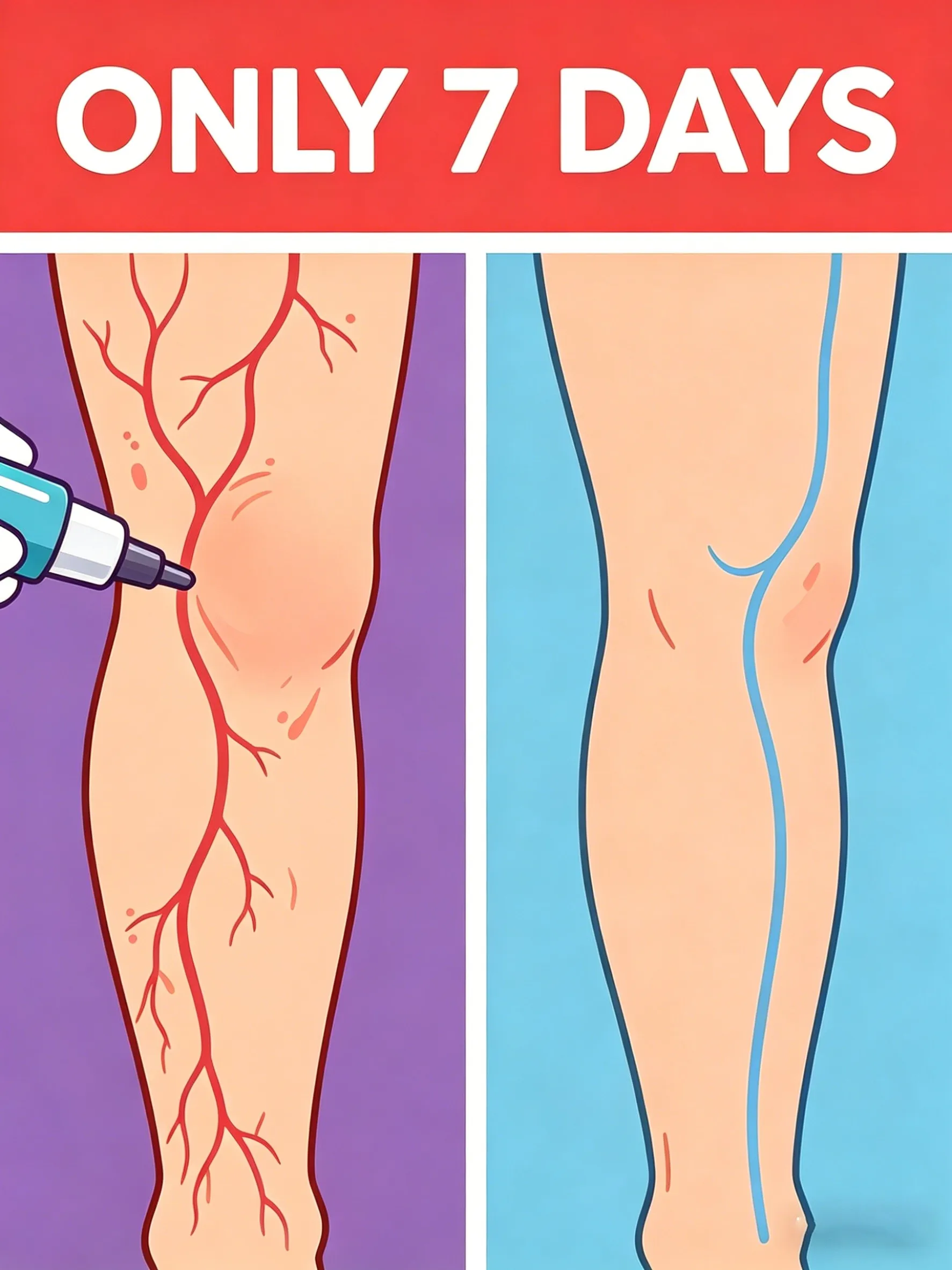 

Eliminates varicose veins and relieves dilated vasculitis in the legs, suitable for all ages.