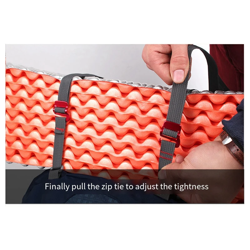 TOP Outdoor Quick Release Straps Tent Tie Rope Roof Tie Straps Tension Straps Backpack Tie Straps