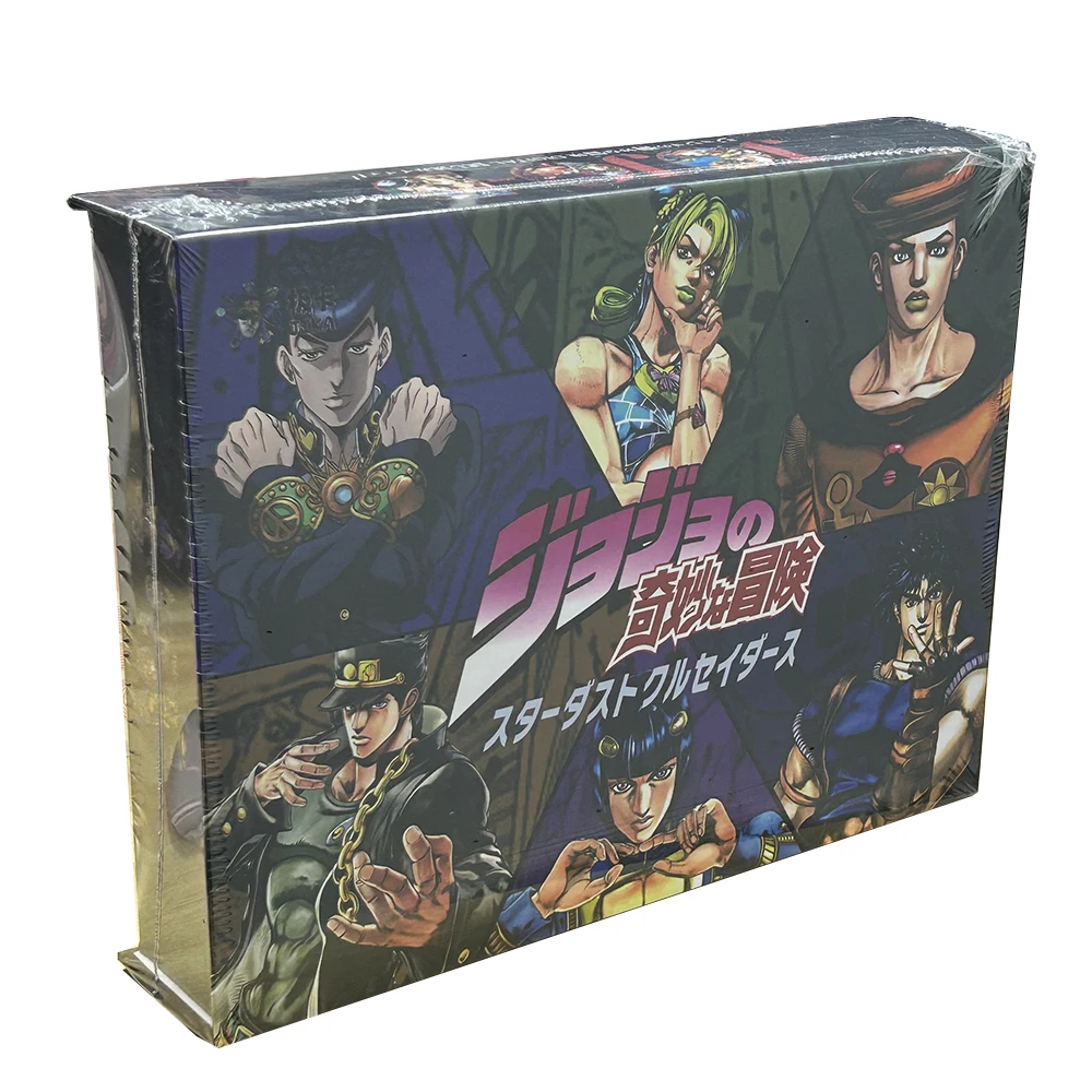 New Anime JoJo Bizarre Adventure jojo SER PTR Cards Characters Collection Cards hobby Game collectibles for Children Gifts