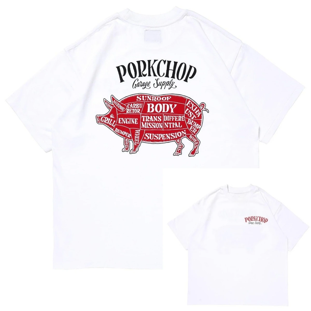 Hot Sale PORK 2026 CHOP New Spring and Summer Motorcycle Skateboard BMXT T-shirt for Men and Women