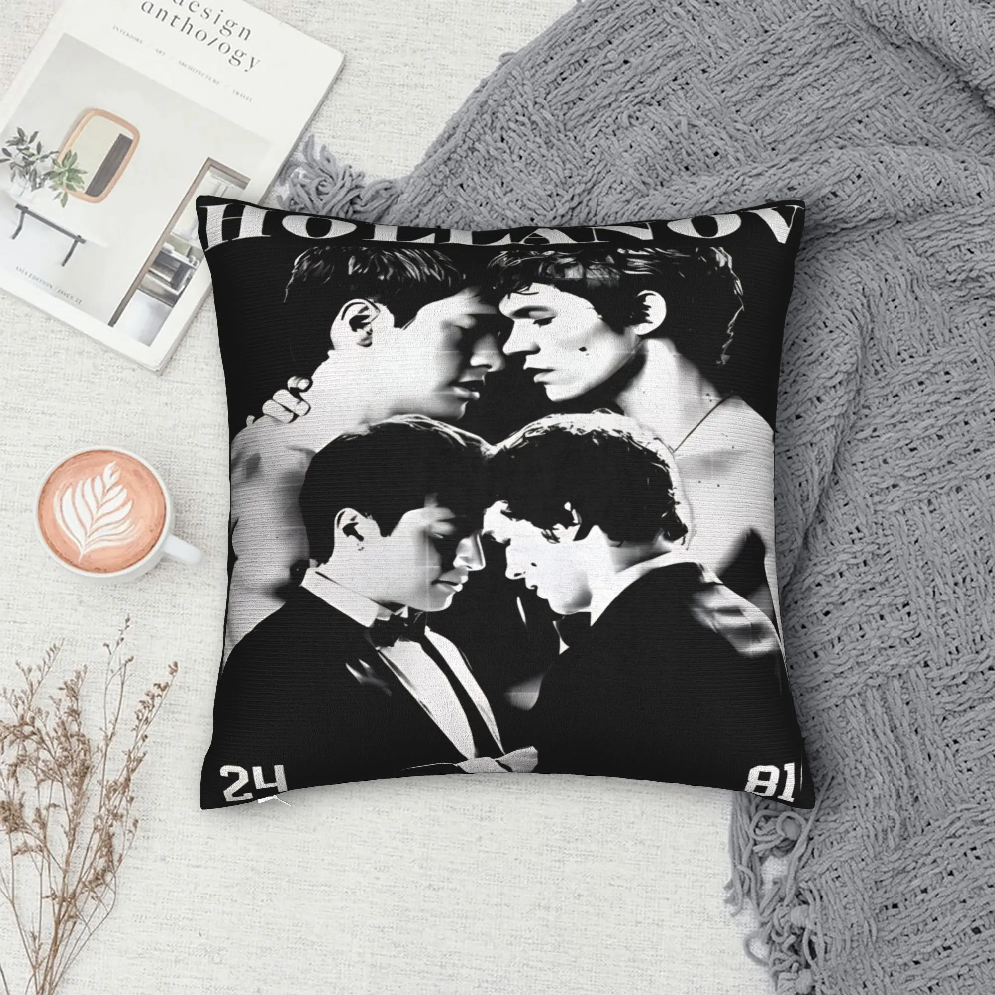 Heated Rivalry Hollander Rozanov Hollanov Shane Hollander Ilya Rozanov Pillowcase Merch Cushion Cover  Throw Pillow Cover