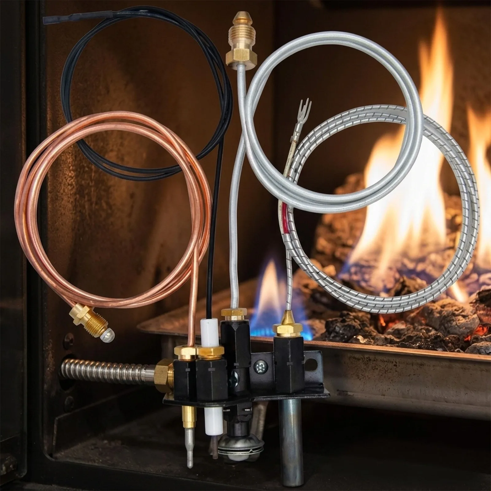 The Efficient Design of the 69L17 Natural Gas for pilot Assembly Allows for homeowners to Install It Without Professional Help