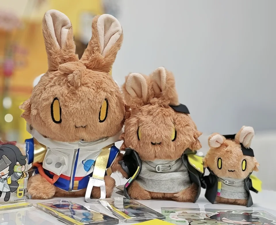 Presale Sunsyea Arknights:Endfield Official Merch Original Authentic Rabbit Collection Plush Doll Laevatain