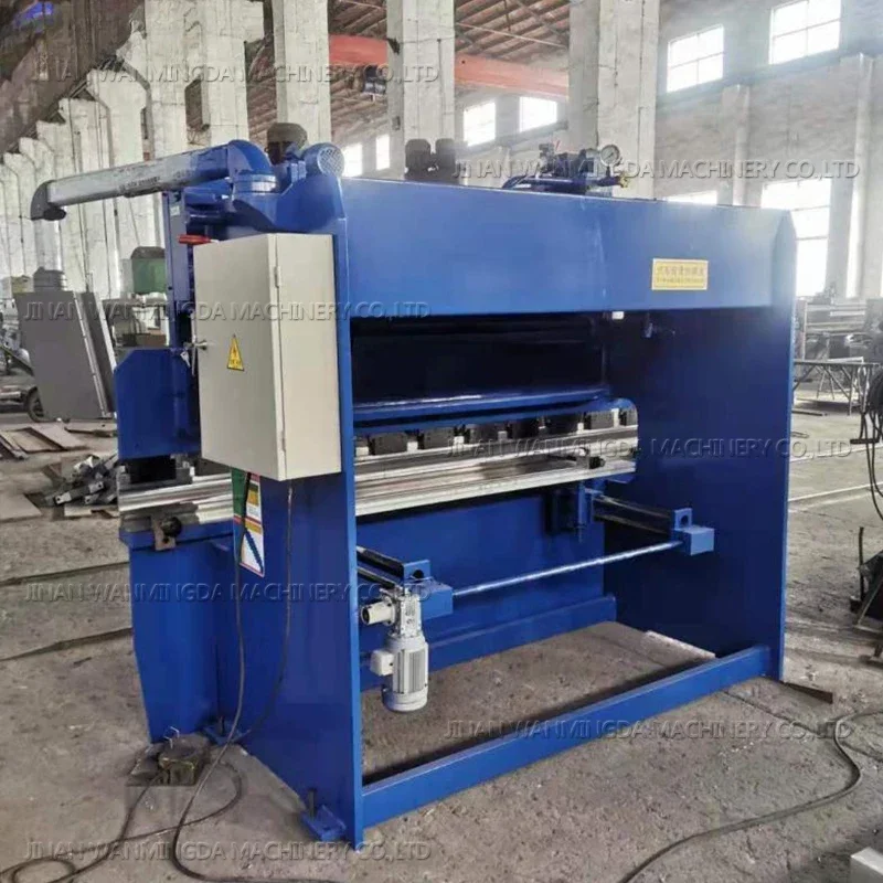 Electric servo hydraulic steel plate bending machine sheet metal processing bending machine, metal plate angle bending machine