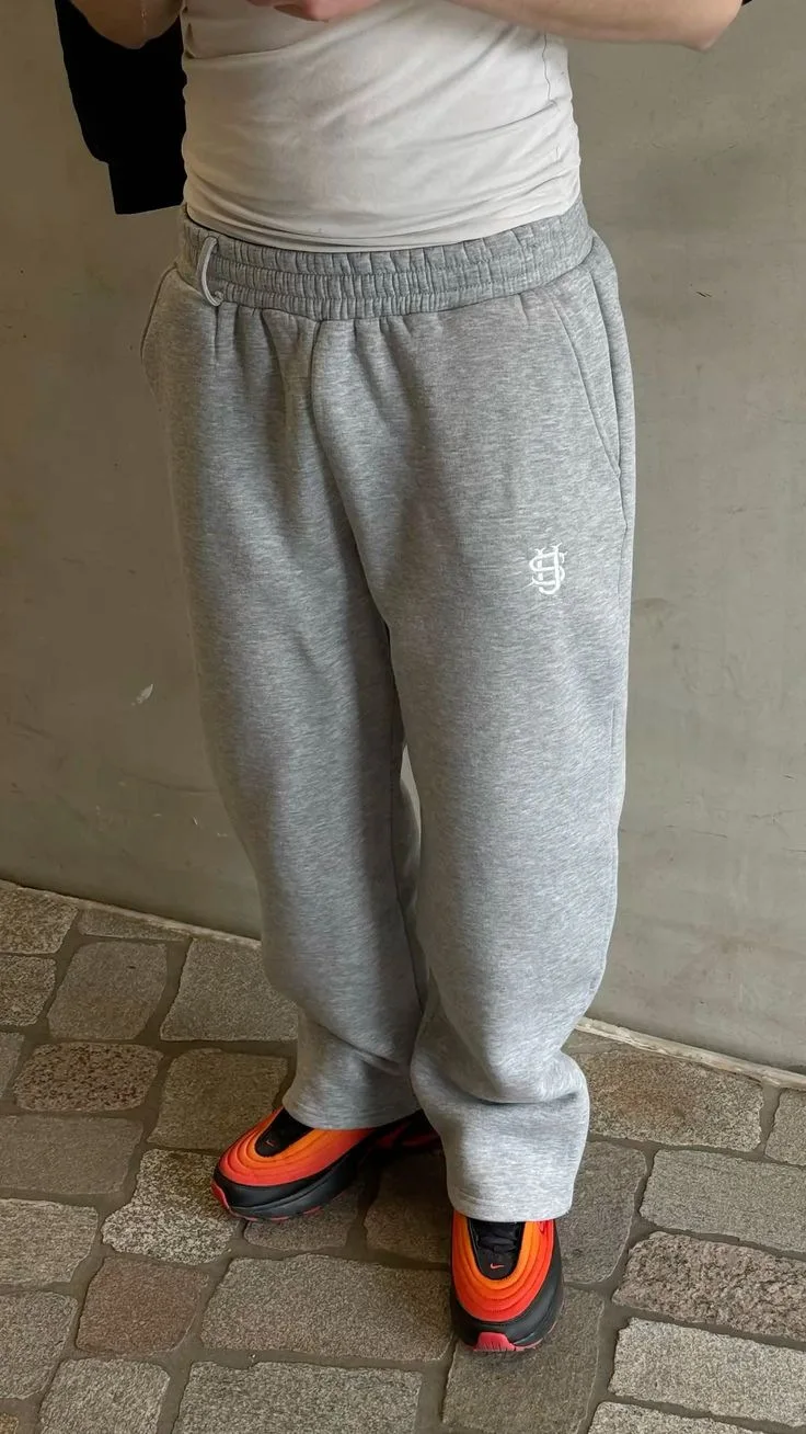 Spodnie Y2K Retro Proste Spodnie Dresowe Streetwear Spodnie z Personalizowanym Zamkiem na Nogawce Haft Hip Hop Casual Joggers Męskie Spodnie