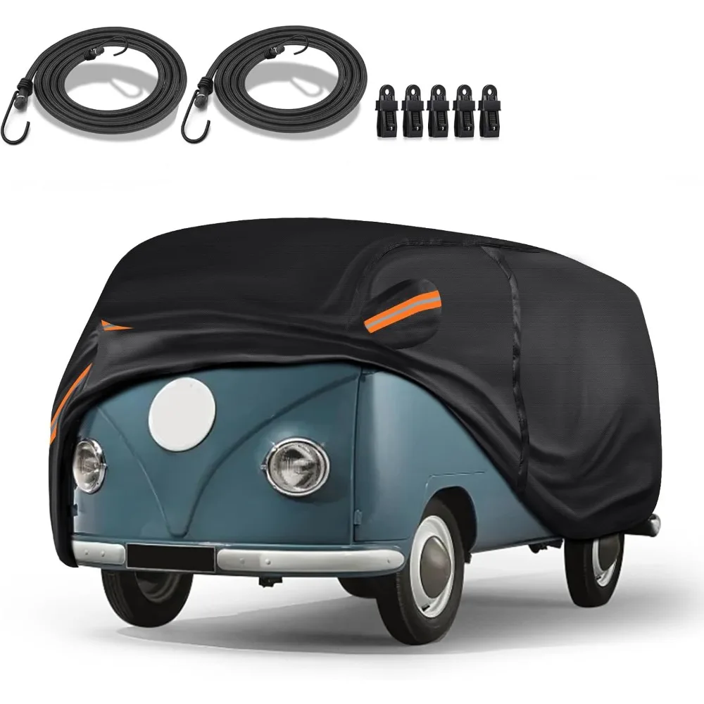 

Всепогодная защита 16-слойный автомобильный чехол для моделей Volkswagen T1, T2, и T3 (1950-1992), изготовленный из Ultra Heavy 600D Oxford