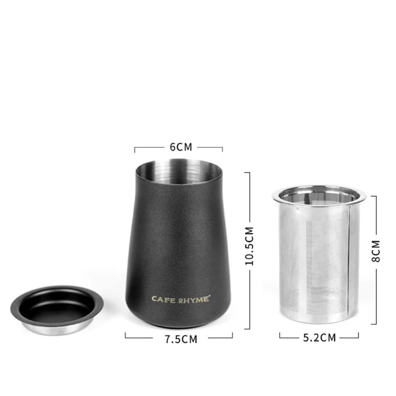 Stainless Steel Coffee Sifter, Smelling Cup, Coffee Powder Filter, Coffee Grinding Cup, Barista Utensils