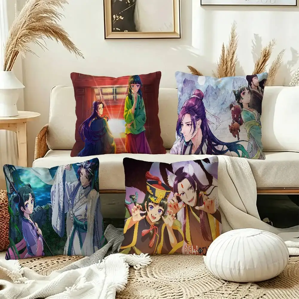 The A-Apothecary D-Diaries Maomao Pillow Cover for Bedroom Room and Living Room Sofa Decorative Cushion Cover
