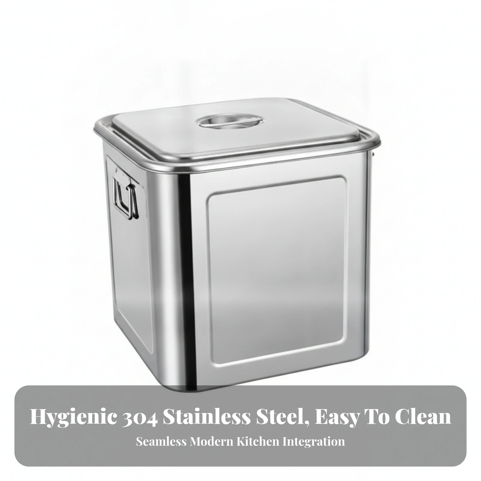 Kulplu Kare Gıda Saklama Kabı, - Food Storage Metal Box incelemesi ve fiyatı