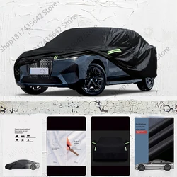 For BMW IX Car cover Exterior Car Cover Black Outdoor Protection Full Car Covers Waterproof Sunshade Anti UV Snow Cover