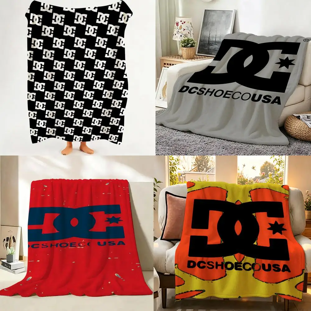 Marke D-DC S-Shoes Wärmende Flanell-Überwurfdecke, geeignet für Sofa, Wohnzimmer, Schlafzimmer, weich