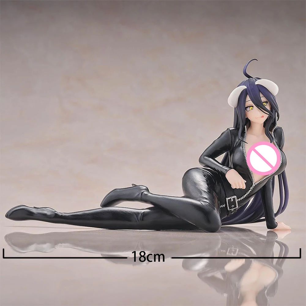 أنيمي الشكل ألبيدو الشكل ألبيدو الكذب عمل أرقام دمية بولي كلوريد الفينيل نموذج اللعب الكبار حلية جمع تمثال بنين بنات هدية 12 سنتيمتر #6