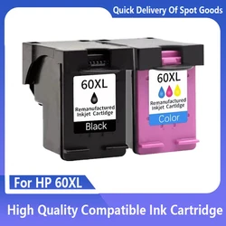 60XL Compatible Ink Cartridge for HP 60 XL Photosmart C4780 C4783 C4795 C4799 D110a F2400 Deskjet D1660 D1663 D2530 D254