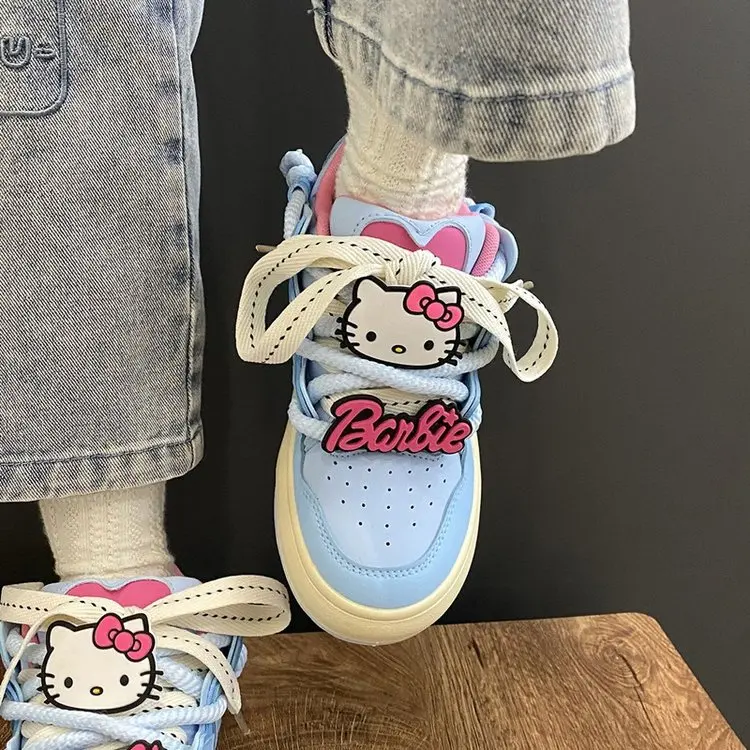 Милые шнурки Hello Kitty Cinnamoroll Sanrio моя мелодия для беременных Детские очаровательные плюшевые кукольные аксессуары для обуви Gi