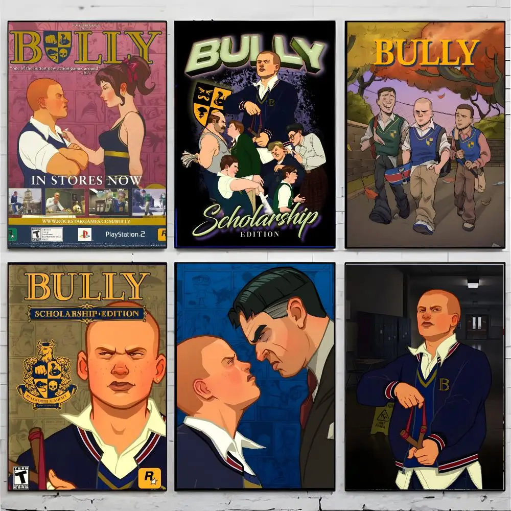 Game Action B-Bully Poster Superior Home Space  Indoor Decorative Art & Home Decor