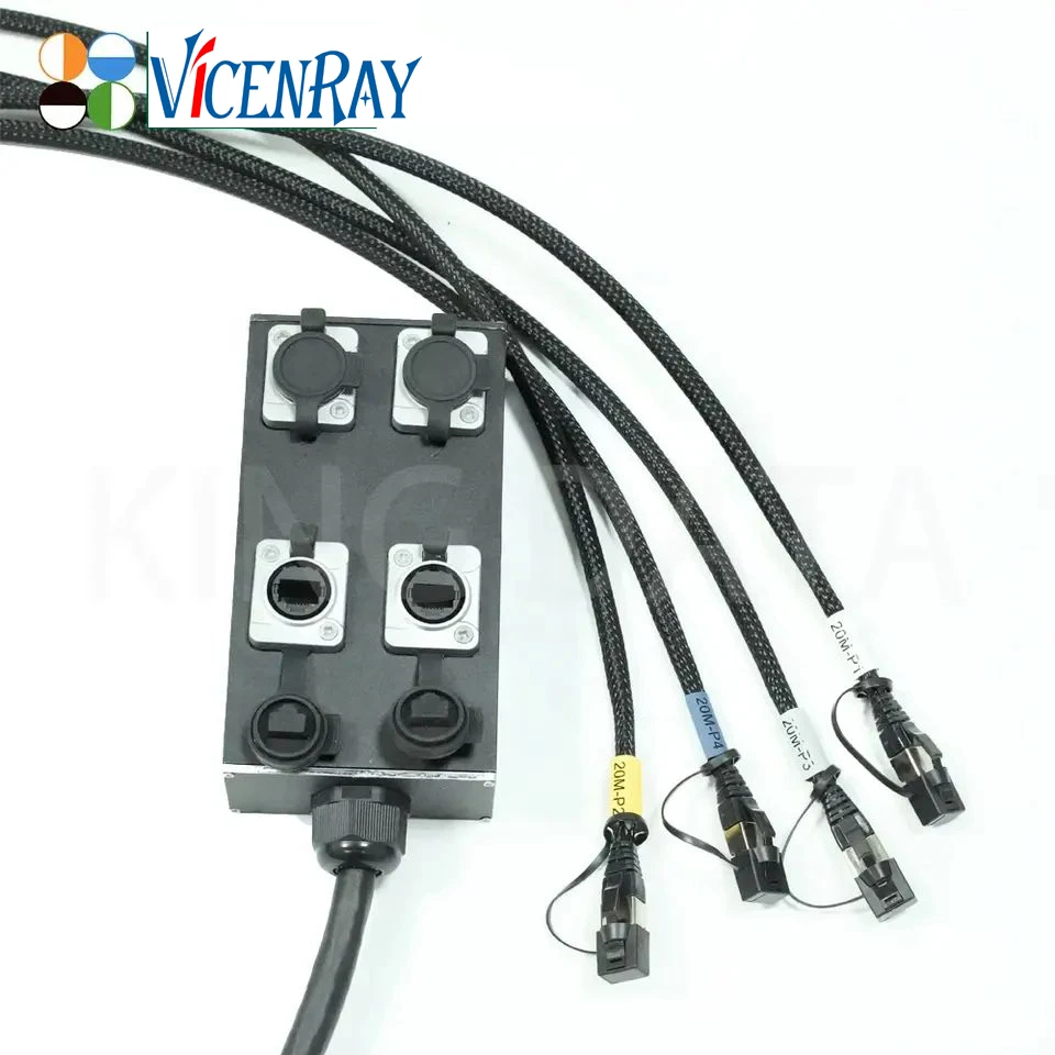 New Vicenray Best Selling In Europe And America Audio Snake Cable Snake Stage Box High Quality Speaker To Jack Speaker Audio Cab