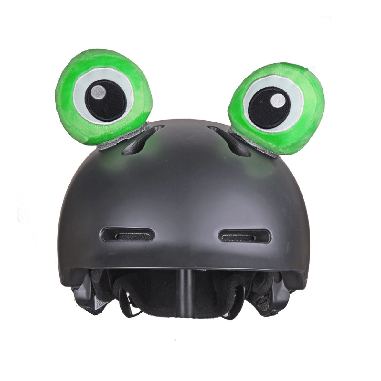 

1 Pc Cute Helmet Frog Eyes Crown Bull Horn Decoration Scooter Motorcycle Rabbit Ears Full Helmet Horn Accessories