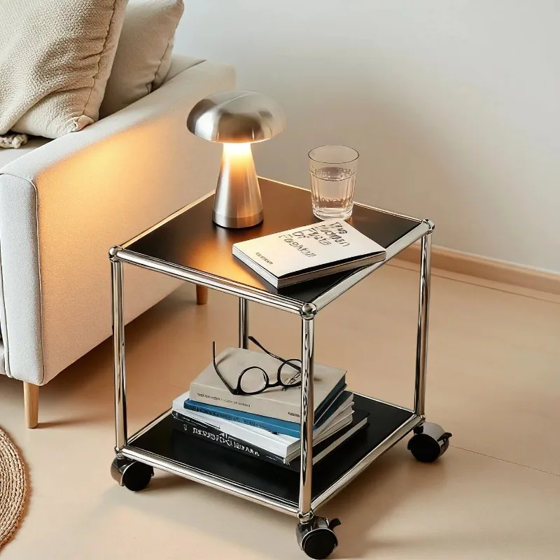 Simple Modern Medieval Style Side Cabinet Module Cabinet Internet Celebrity Dining Side Cabinet Bedside Table Creative Sofa