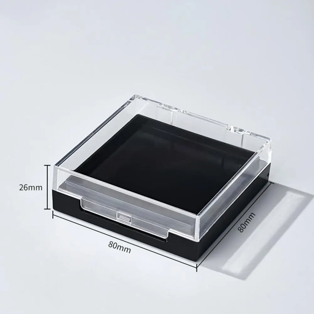 Acrylic Nail Display Box Double Layer Press on Nails Packaging Box Transparent Lid Nail Tips Storage Case False Nail Holder