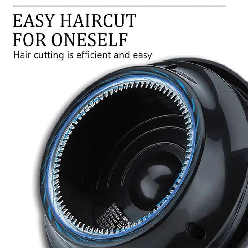 【a66i】rotary-hair-trimmer-ufo-electric-even-cut-for-men-washable-rechargeable-self-haircut-shortcut-hair-clipper