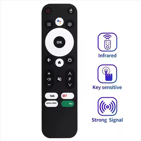 remote control compatible with YouWei-Mi 4K TV Box Spare Parts （NO Voice）