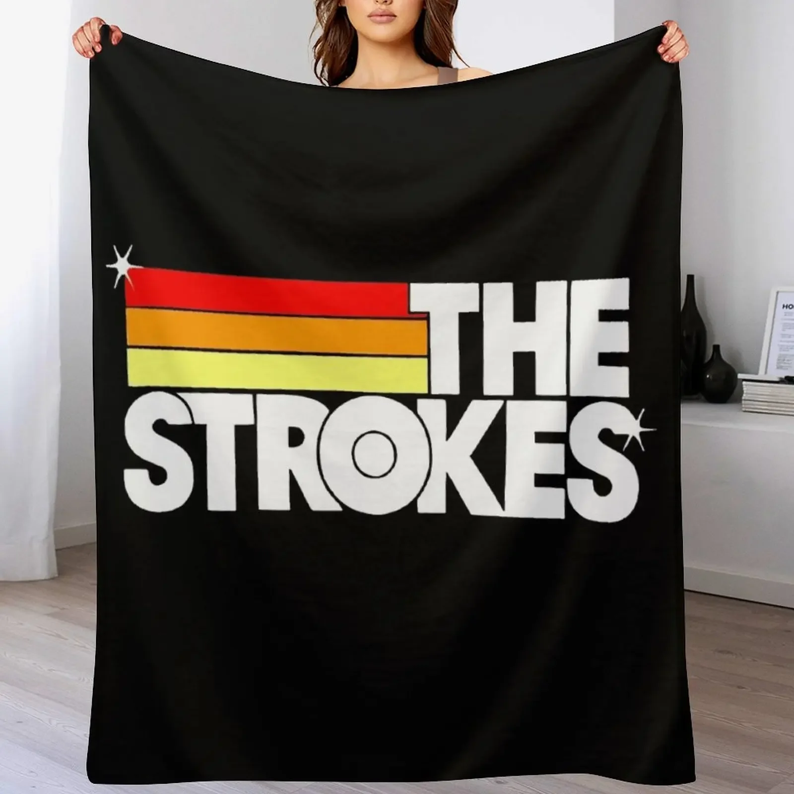 

Vintage Wave Classic Throw Blanket Machine Washable Soft Warm Blanket