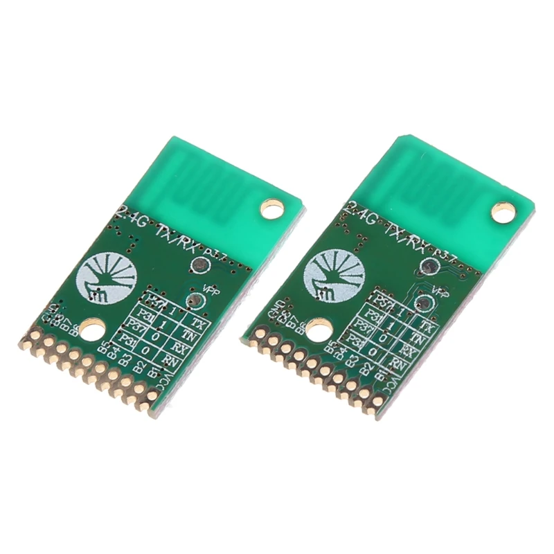 2.4G Wireless Remote 6 Channel Transmitter Receiver Module Without Programming for DIY Onboard Pair Button