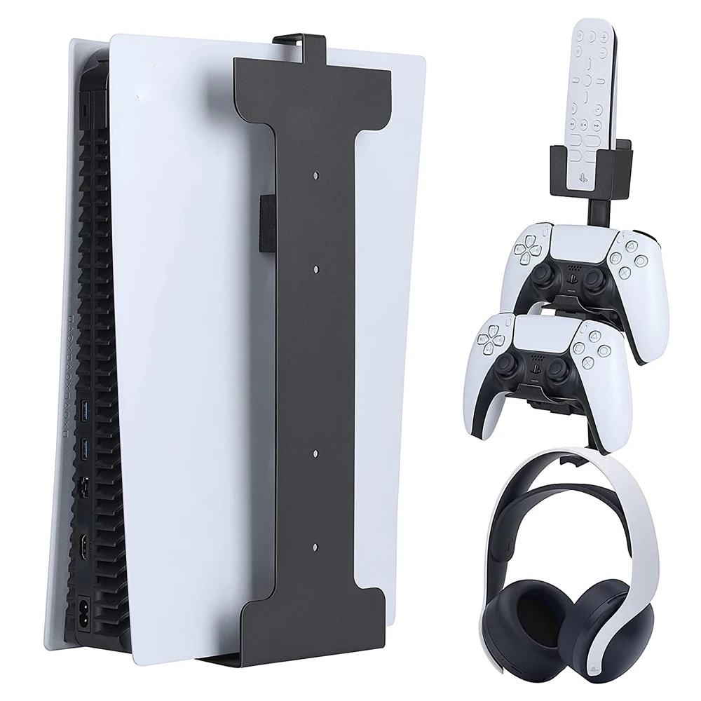 

For PS5 Mounts Wall Mount Steel Wall Mount Kit for PS5 Stand Holder Disc Digital