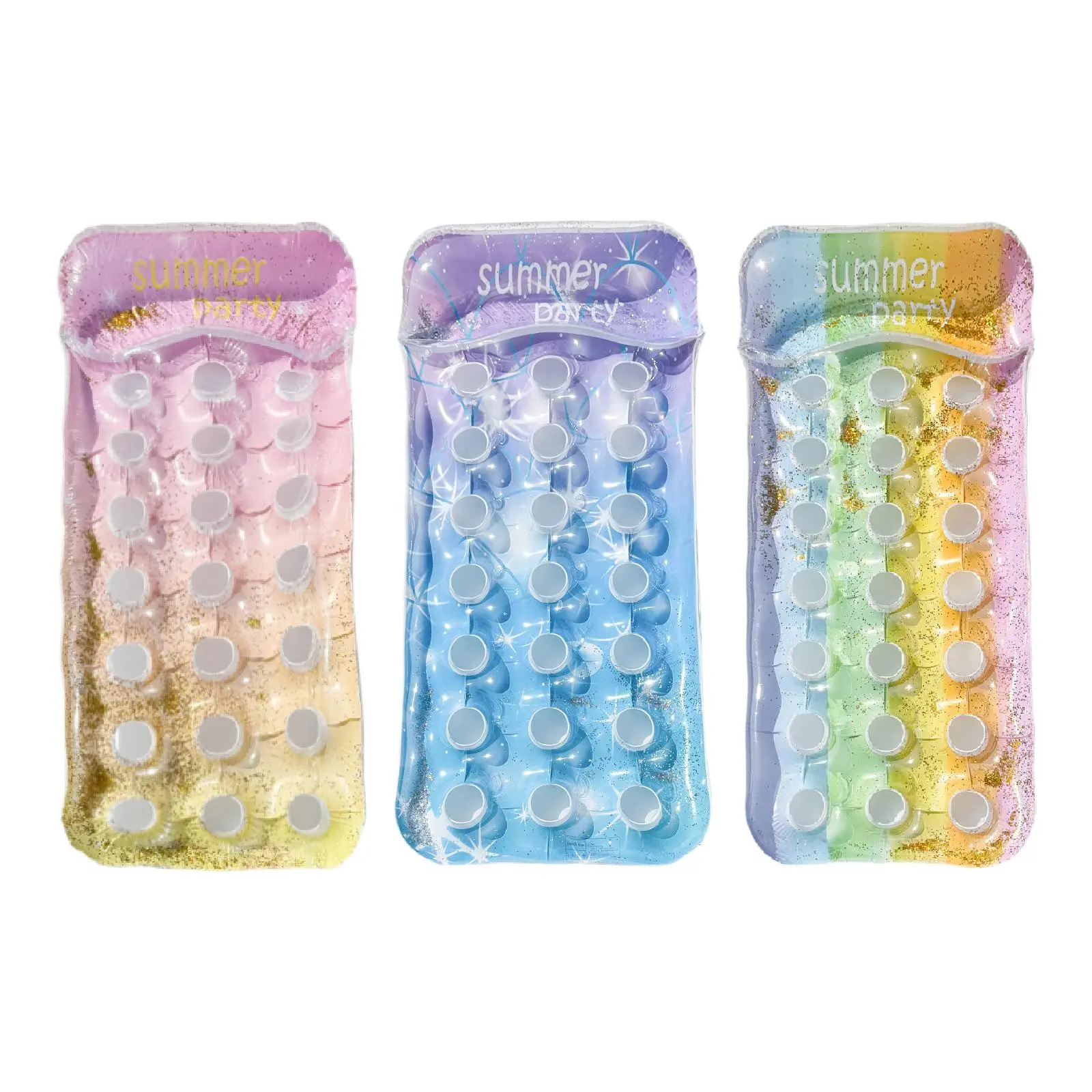 سرير قابل للنفخ لحمام السباحة وحفلات الشاطئ والداخلي والخارجي #3