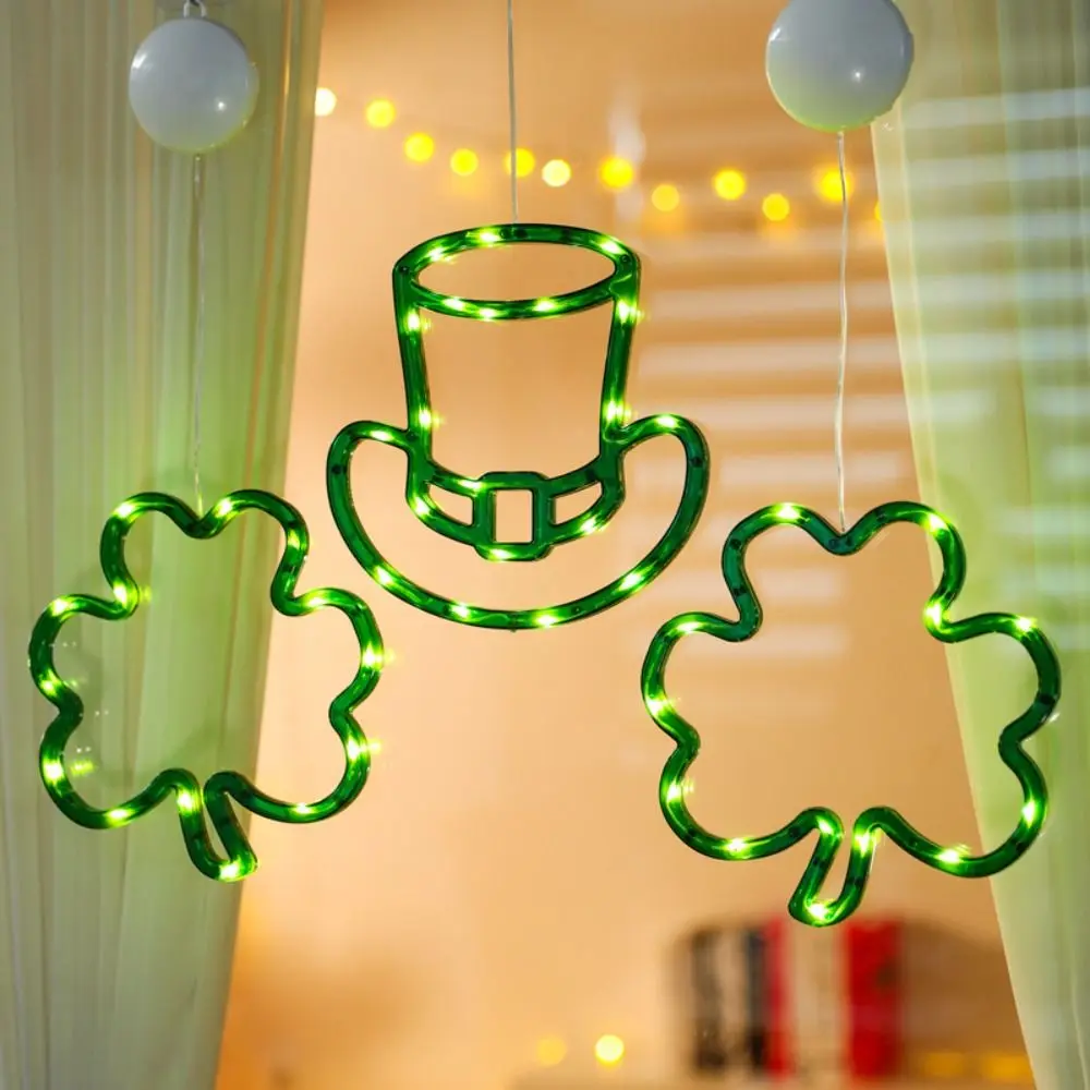 

Bright Warm Lamp LED Neon Light USB Powered Long-Lasting Four-Leaf Clover Design Battery Powered Premium Quality