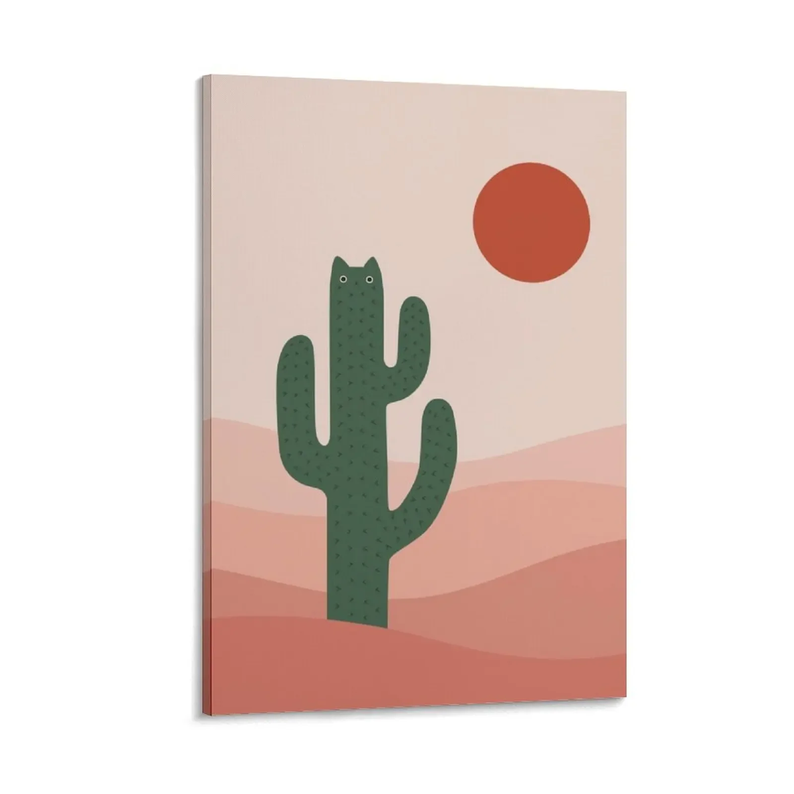 

Cat Landscape 84: Cat-tus Canvas Painting Wall paintings Decoration wall home decoration accessories