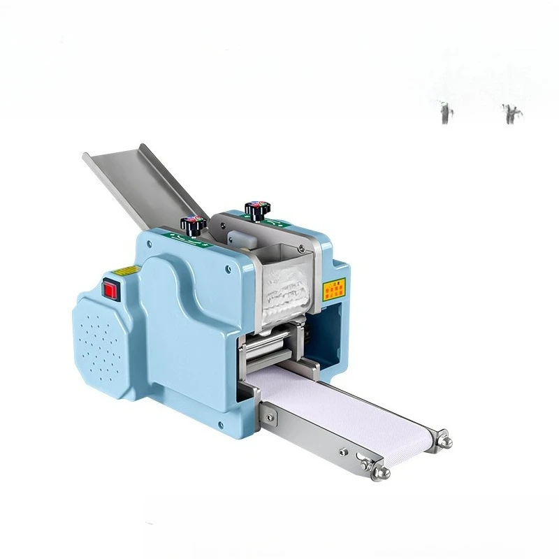 Imitation handmade dumpling skin machine Automatic square round wonton skin exchangeable mold Electric leather rolling machine
