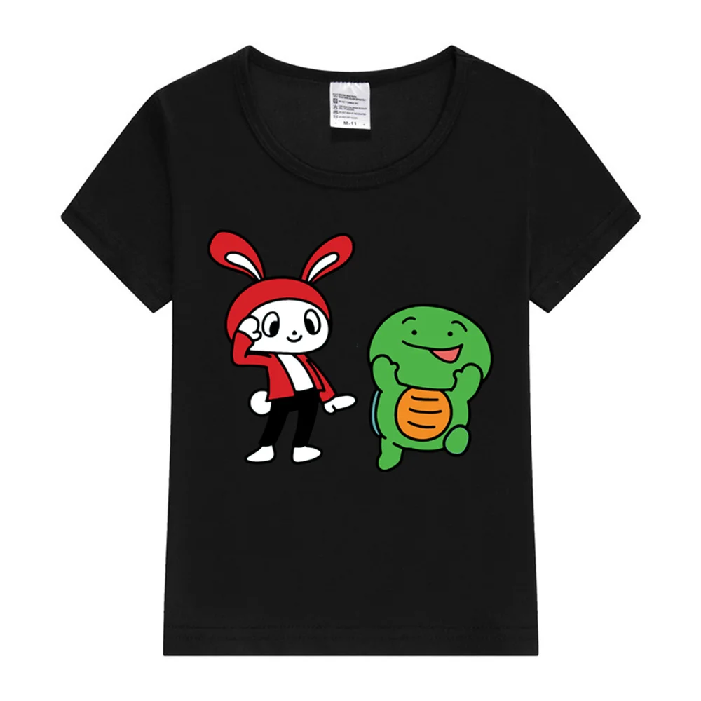 JJ MIKEY MAIZEN Kids T-Shirt Children's Clothing Summer Kids T-shirt Boys Girls Casual Fashion Black Shirts Sportswear Tops