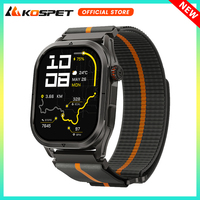 KOSPET MAGIC P10 GPS Smartwatch For Men Women Altimeter Barometric Compass AMOLED 5ATM Dual-Band Anti fingerprint 180 Sport Mode