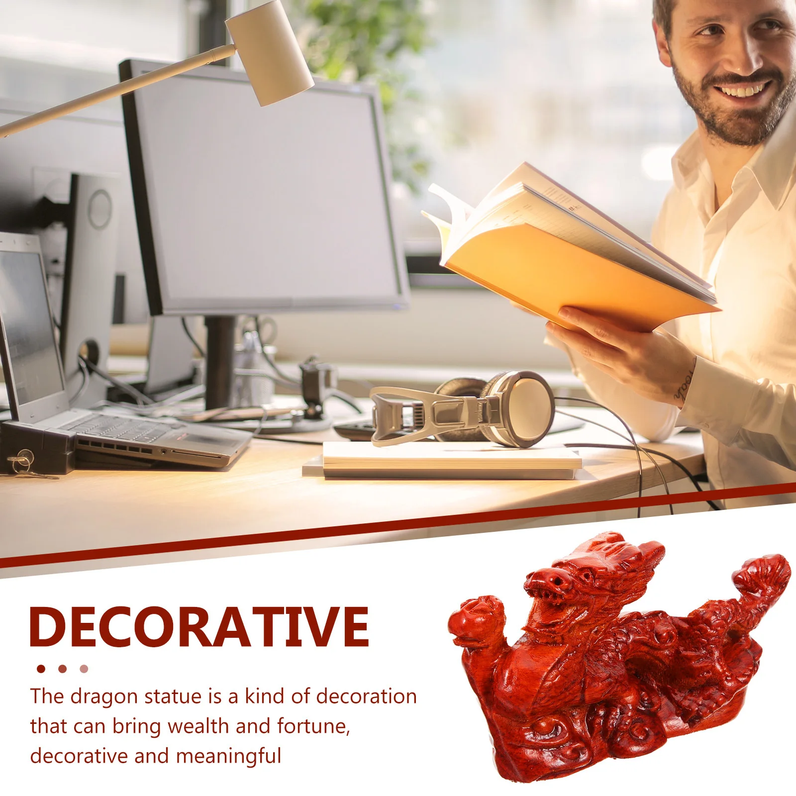 

Dragon Statue Small Desktop Decor For Home Office Car Indoor Chinese Craft Animal Chinese Dragon Animal Statues Ornament