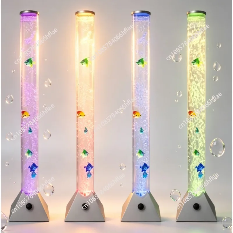 LED Crystal Wedding Pathway Column Lights, Modern Waterfall Lamp for Wedding Ceremony Decoration