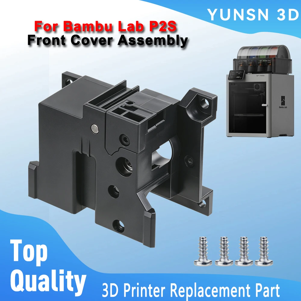 Für Bambu Lab P2S Extruder-Einheit Frontabdeckung Ersatzteil für Bambulab 3D-Drucker Schutzabdeckung Zubehör – Detail 1