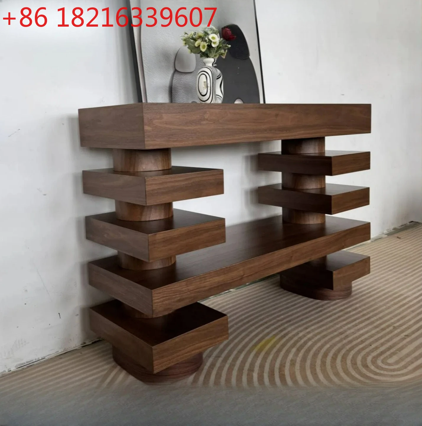 

Medieval style lacquered entryway table modern and simple entrance to the home wall entrance table solid wood supply table
