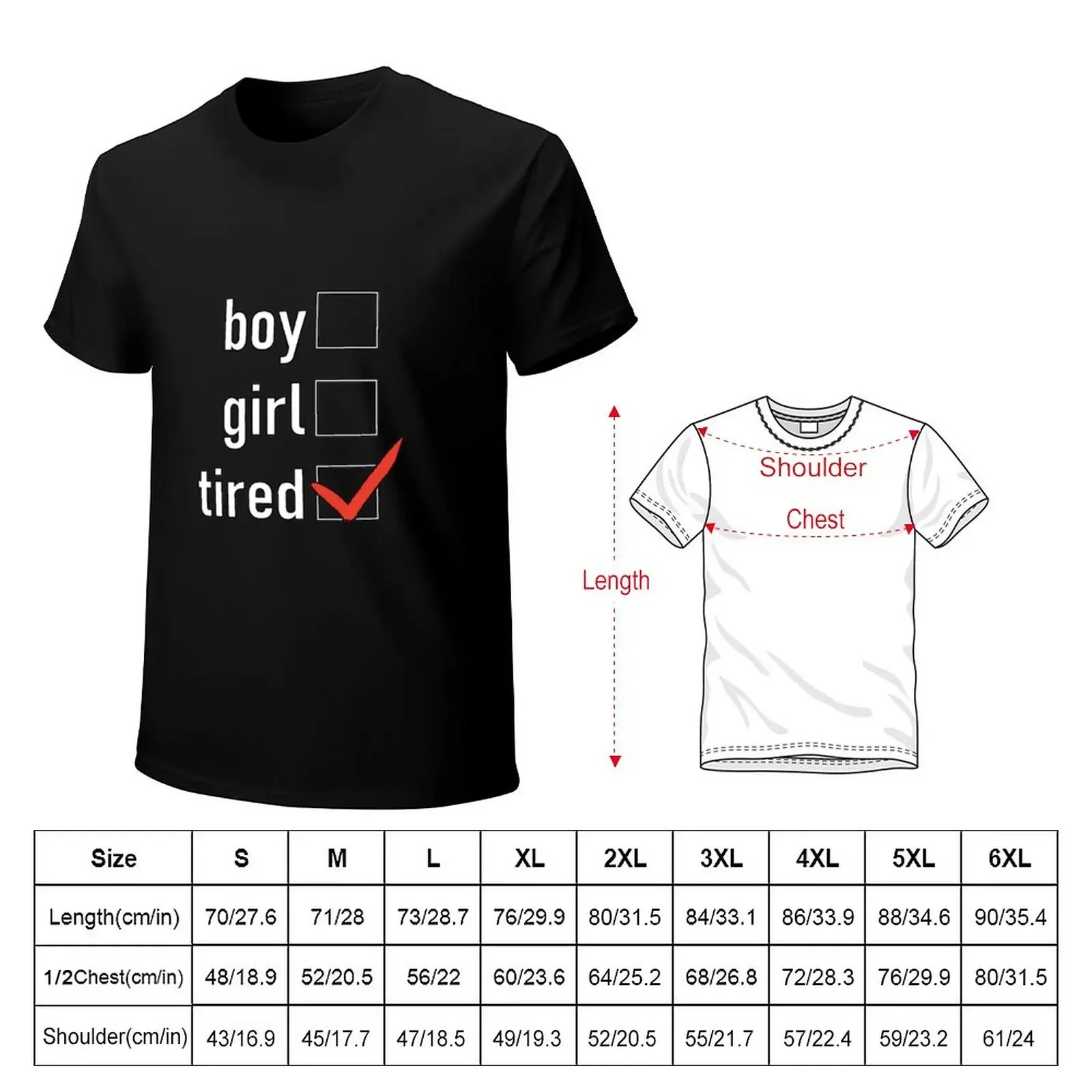 Tired-gender T-Shirt aesthetic clothes Aesthetic clothing animal prinfor boys black t shirts for men