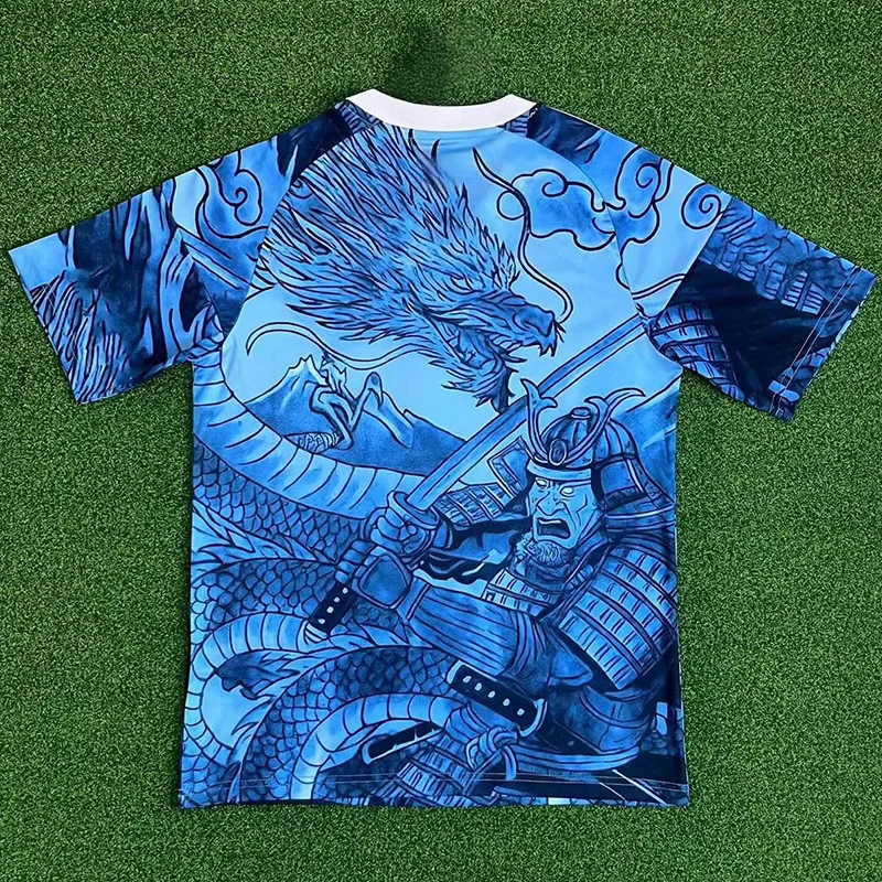 2026 Adult and Children's Ukiyo-e Dragon 3D Print Color-blocking T-shirts, Featuring A Bold Dragon Design