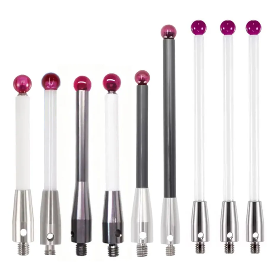 

CNC machine probe M4 ruby ceramic measuring needle hollow ceramic rod/solid ceramic rod A-5000-3709/3712 Renishaw 6.0mm