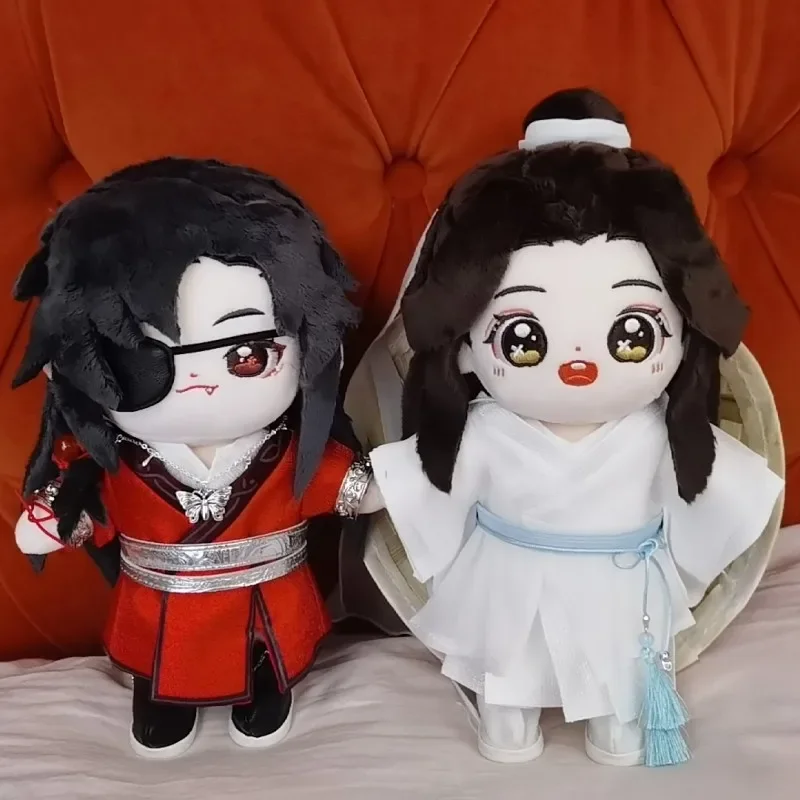 

Original Heaven Officials Blessing Plush Toy20cm Anime Figure Hua Cheng Xie Lian Plushie Doll Tian Guan Ci Fu Dress Up Kid Gift