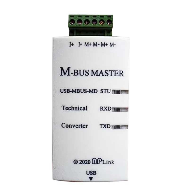 

ABBP-Isolated USB To MBUS Master USB To MBUS Host Meter Reading For Electricity Meter Water Heat Meter Control