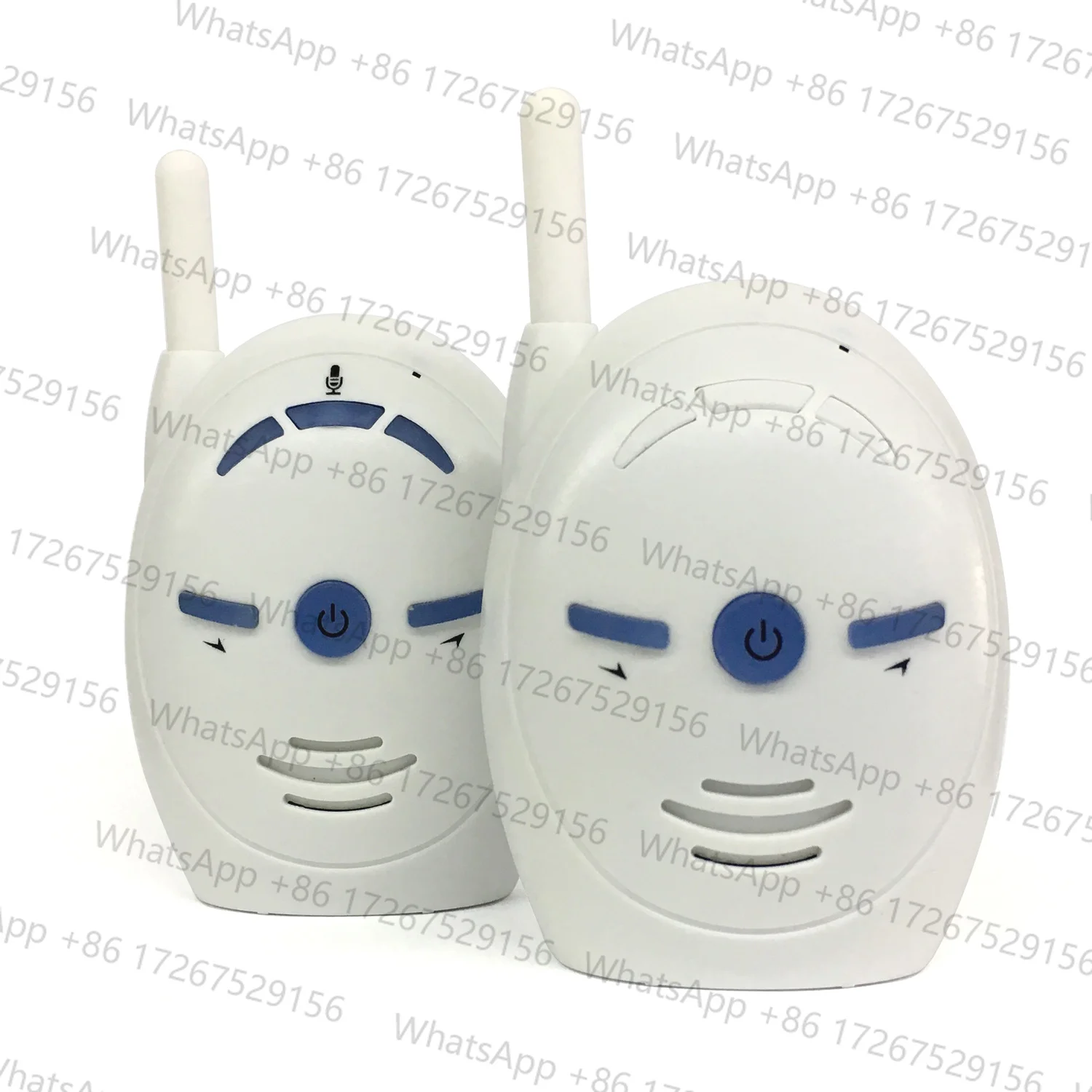 2.4Ghz Wireless Voice Intercom Baby Monitor Audio Sender Reciever AAA Battery Power
