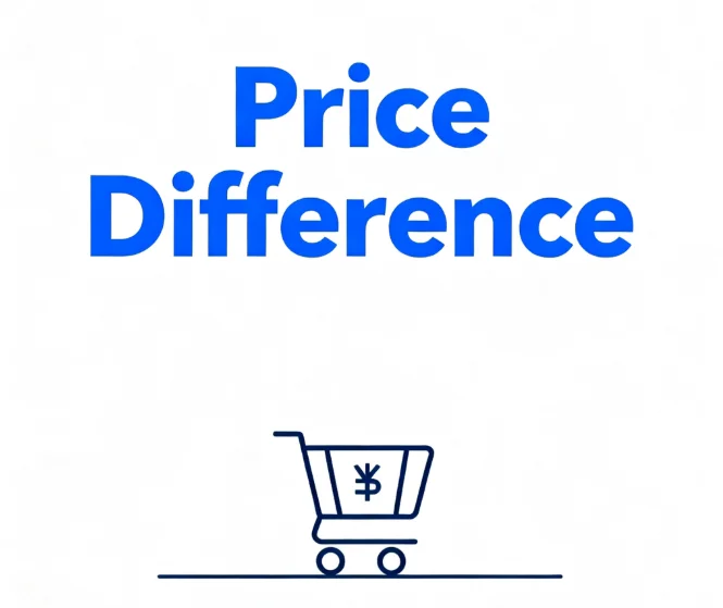 Special link for price adjustment.