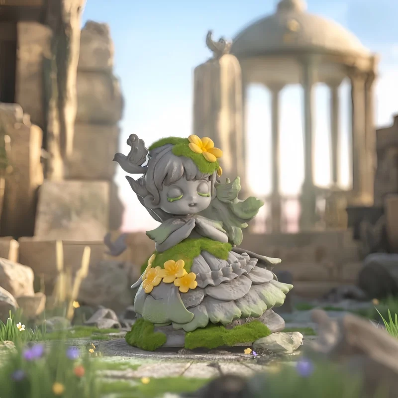 

Миана древний замок, загадочная слепая коробка, кавайная фигурка, модная игрушка, украшение для рабочего стола, милые коллекционные праздничные подарки