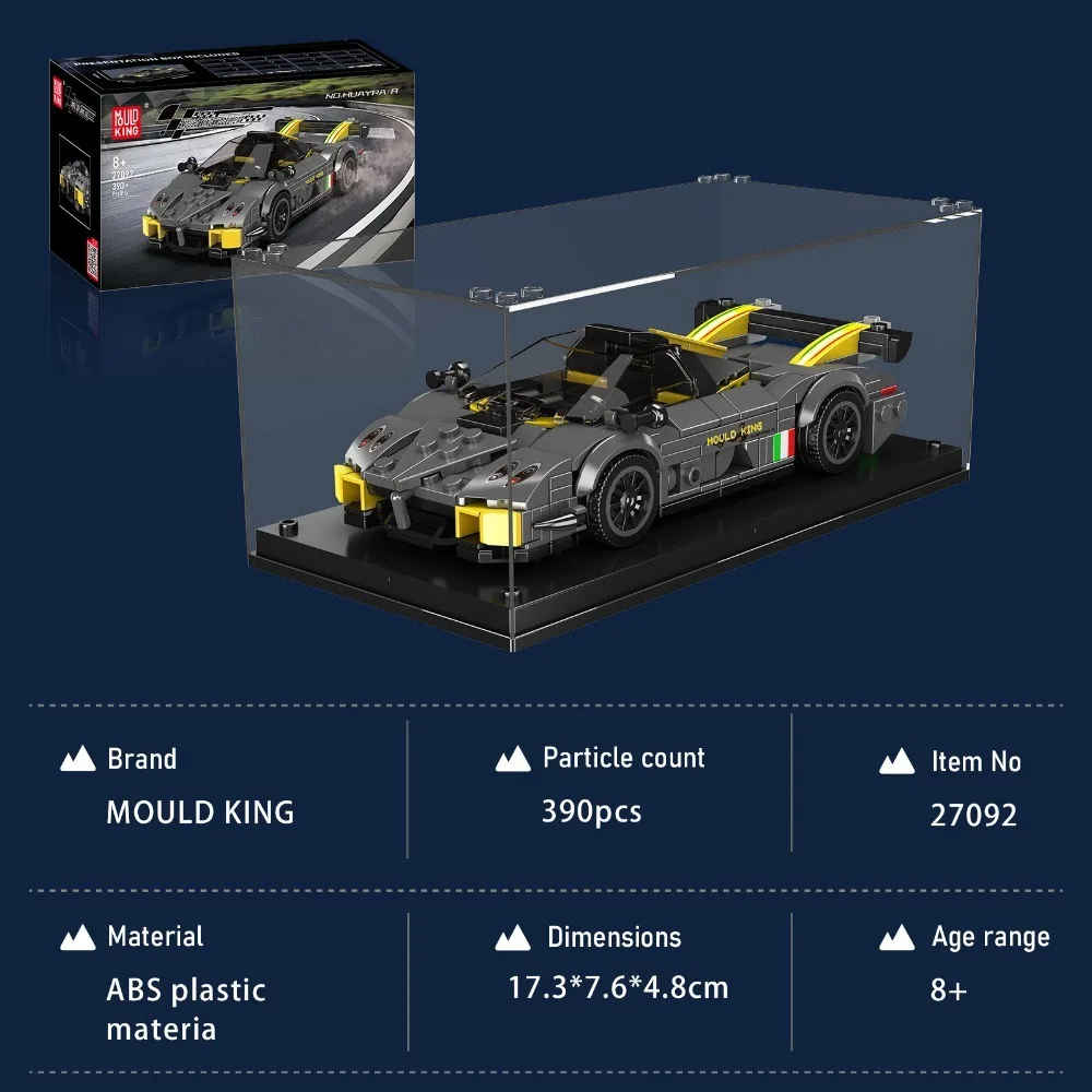 Mould King 27092 Moc blocs de Construction modèle de supercar briques techniques bricolage assemblage Construction jouets pour enfants cadeaux de vacances