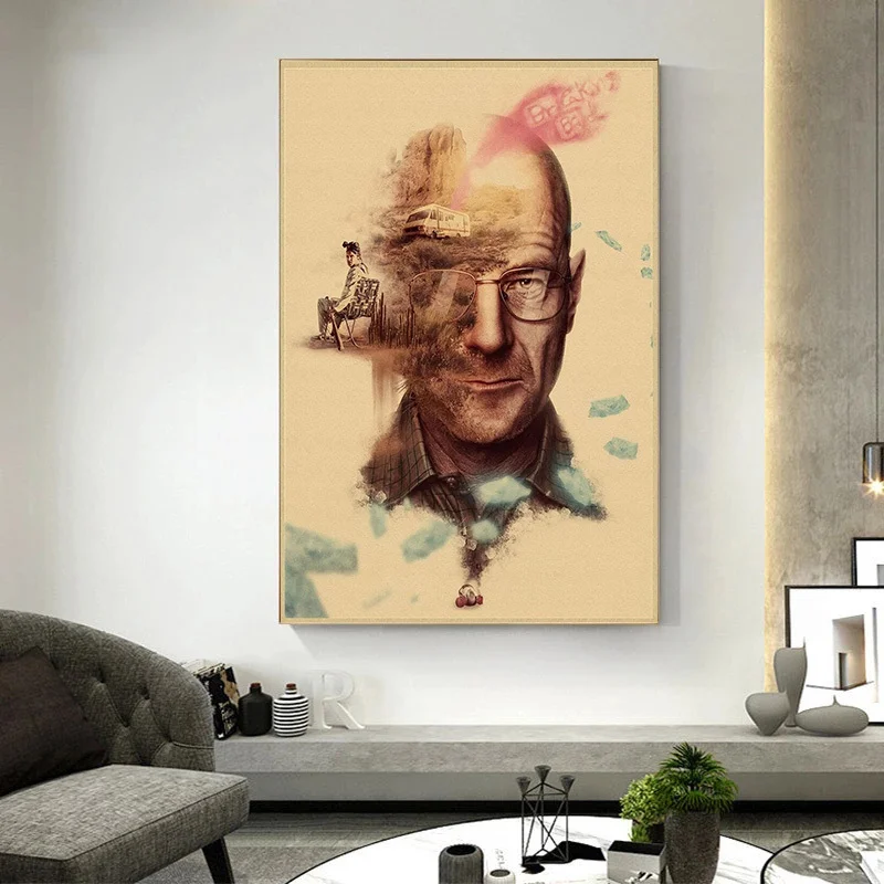 Breaking Bad Poster Classic TV Series Movie Canvas Painting Wall Art Prints Pictures For Living Room Modern Home Decor Cuadros